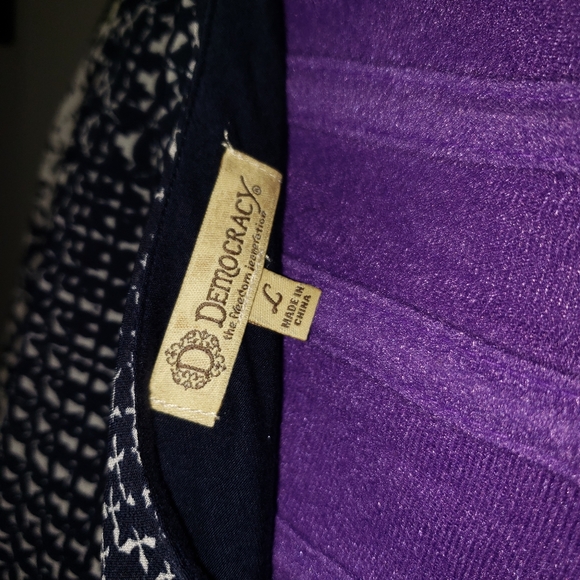 SOLD Democracy Blouse - Picture 5 of 7